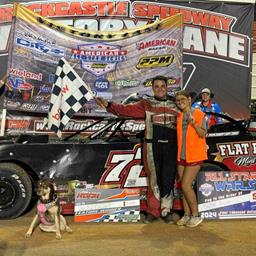 Baillie Lowe in #727 on 7-27 Sweeps the Night in Route to First AAS Victory