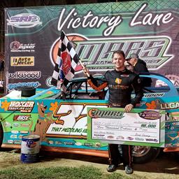 Pierce Captures Season Finale at Spoon River