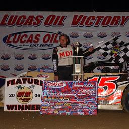 Francis Dominates Lucas Oil Late Model Dirt Series 30th Annual East Bay Winternationals Finale