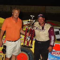 Don O&#39;Neal Rallies for 7th Lucas Oil Late Model Dirt Series Win of &#39;05 at Potomac Speedway