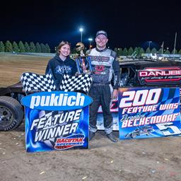 BECKENDORF COLLECTS 200TH IMCA VICTORY