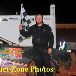 Eric Mazingo Makes Last Lap Pass to Win on a Night Full of Great Racing