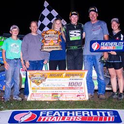 Chisholm chalks up Arnold Motor Supply Iron Man Challenge win in Featherlite Fall Jamboree opener