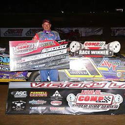 Billy Moyer Wires COMP Cams Super Dirt Series Field at Boothill