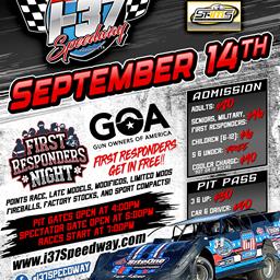 NEXT RACE... September 14th!  First Responders Night!