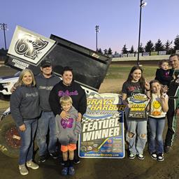 Back to Racing wiith Hartman, Kerrigan, Brookshire, Harding winning at Grays Harbor Raceway