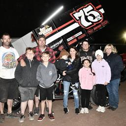 Imperial Tops ASCS Southwest At Deuce of Clubs Thunder Raceway