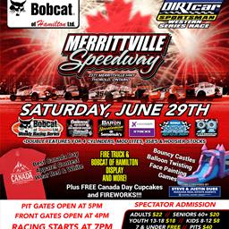 Celebrate Canada Day and Schools Out for Summer This Weekend at Merrittville Speedway