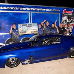 Joey Oksas and Sean Bellemeur Headline Summit Racing Equipment Mid-West Drag Racing Series Winners at Great Bend Nationals at SRCA Dragstrip