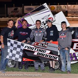 Giovanni Scelzi Captures Micro Sprint Victory and Another Top Five in Sprint Car