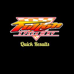 Fulton Speedway July 26 Quick Results