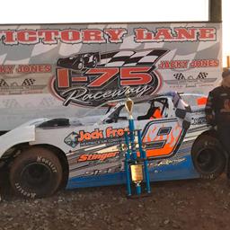 Sise Sizes Up UCRA Competition Winning Career 1st Series Race at I-75 Raceway