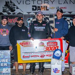 Gustin gets back on track with USMTS win at Mississippi Thunder Speedway