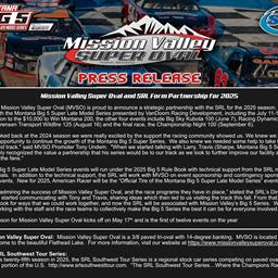 Mission Valley Super Oval and SRL Form Partnership for 2025