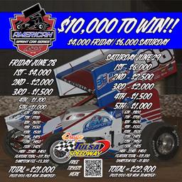 $40,000 in Payouts this weekend for ASCS Sprints!