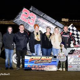 Seth Bergman Cruises At Caney With ASCS Sooner Region