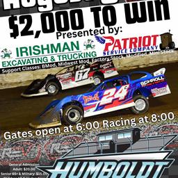 August 9-10 Kansas Weekend at Humboldt and 81 Ahead for REV Dirt Late Model Series