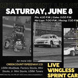 UP NEXT >> Weekly Racing Info For Saturday, June 8, 2024