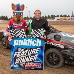 THOMPSON DOMINATES TO WIN FEATURE AND CLINCH CHAMPIONSHIP
