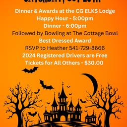 2024 AWARDS BANQUET OCTOBER 26TH!