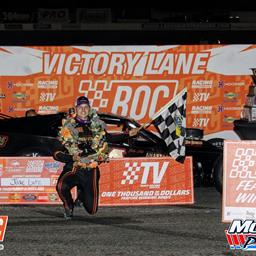JAKE LUTZ ADDS HIS NAME TO THE “AL GERBER” TROPHY AS A  RACE OF CHAMPIONS 250 WINNER AT LAKE ERIE SPEEDWAY