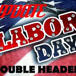 Labor Day Double Header Weekend $1000 to win Winged 600&#39;s &amp; $300 to win Restrictor&#39;s each night