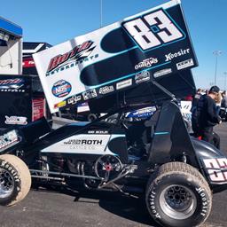 Giovanni Scelzi Earns Top-Five Finish During World of Outlaws Race in Las Vegas