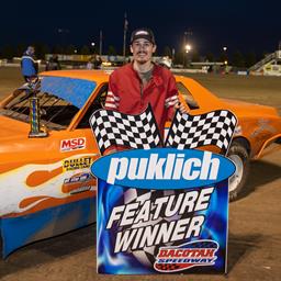 HANSON HANGS ON FOR FIRST HOBBY STOCK VICTORY