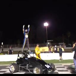 Elvis Rankin Grabs First Midget Feature Win And Becomes Youngest Winner in USAC History