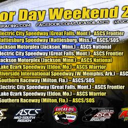 2017 Labor Day Weekend Featuring 11 American Sprint Car Series Events