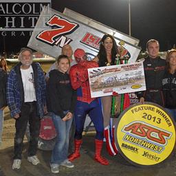 Peterson Scores Huge Victory In Yakima To End 2013 ASCS-Northwest Region Season