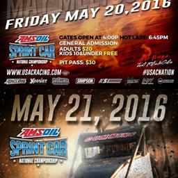 Sprints Eye Gas City, Brownstown This Weekend