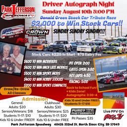 Dirt Crown Stock Cars Debut at Park Jefferson Speedway for $2,000 Top Prize!