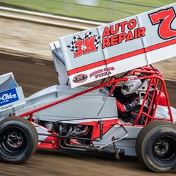Thompson Records Limited Sprints Win Before Charging From 17th to 5th in Recent Races at Cottage Grove Speedway