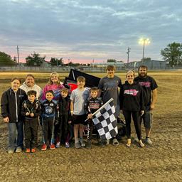Sharpe, Andrews, and Perry Ace HART Series Fields at Rush County on Sunday!