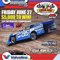 Late Model Mania set to return to Limaland Motorsports Park for the first time since 2007 on Friday June 27th