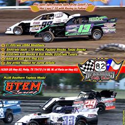 COMING THIS SATURDAY SEPT. 26 at 8pm: Fall Dirt Track Championships &amp; $500 KIDS &#39;DASH FOR CASH&#39;