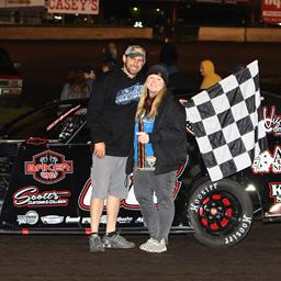 Gilman puts it in victory lane, Jaennette, Logue, McDonald and Yaw also take checkers