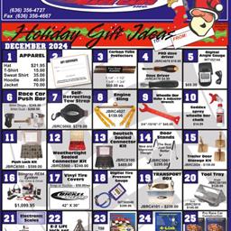 Here&#39;s a great Holiday Gift Idea list from Jerry Bickel Race Cars!