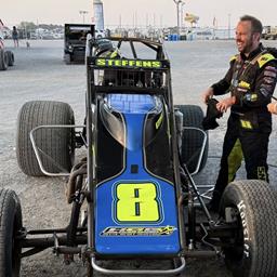 Steffens concludes USAC Silver Crown campaign with major charge at Eldora