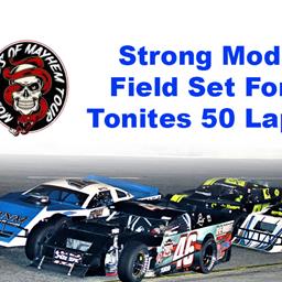 21 Mods Ready for Tonight&#39;s 50 lapper.