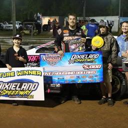 Dustin Mitchell Claims Steel Block Bandits Victory Friday at Dixieland Speedway