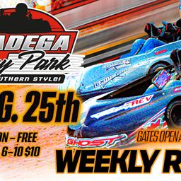 Talladega Raceway Park | August 25th!