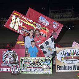 Hannagan Wins Second ASCS S.O.D. Feature of the Weekend at Eldora!