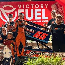 Cash Lacombe Wins in Restrictors and Bryton Buoy Victorious in Jr Sprints in KKM Challenge Preliminary Night
