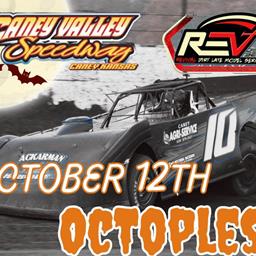 Caney Valley’s ‘OCTOPLESS’ Official for REVival Dirt Late Model Series October 12