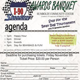 2020 Racing Banquet Nov 14th