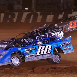 The Dirt Track at Charlotte (Concord, N.C.) – World of Outlaws Case Late Model Series – World Finals – November 6th-9th, 2024. (Josh James Artwork)