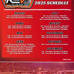 Twenty-Three Events Span 2025 Season for the REVIVAL Dirt Late Model Series presented by Start2Finish TB