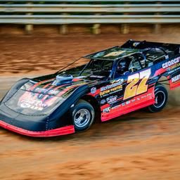 Trever Feathers Rallies for Podium Finish in Backup Car at Hagerstown